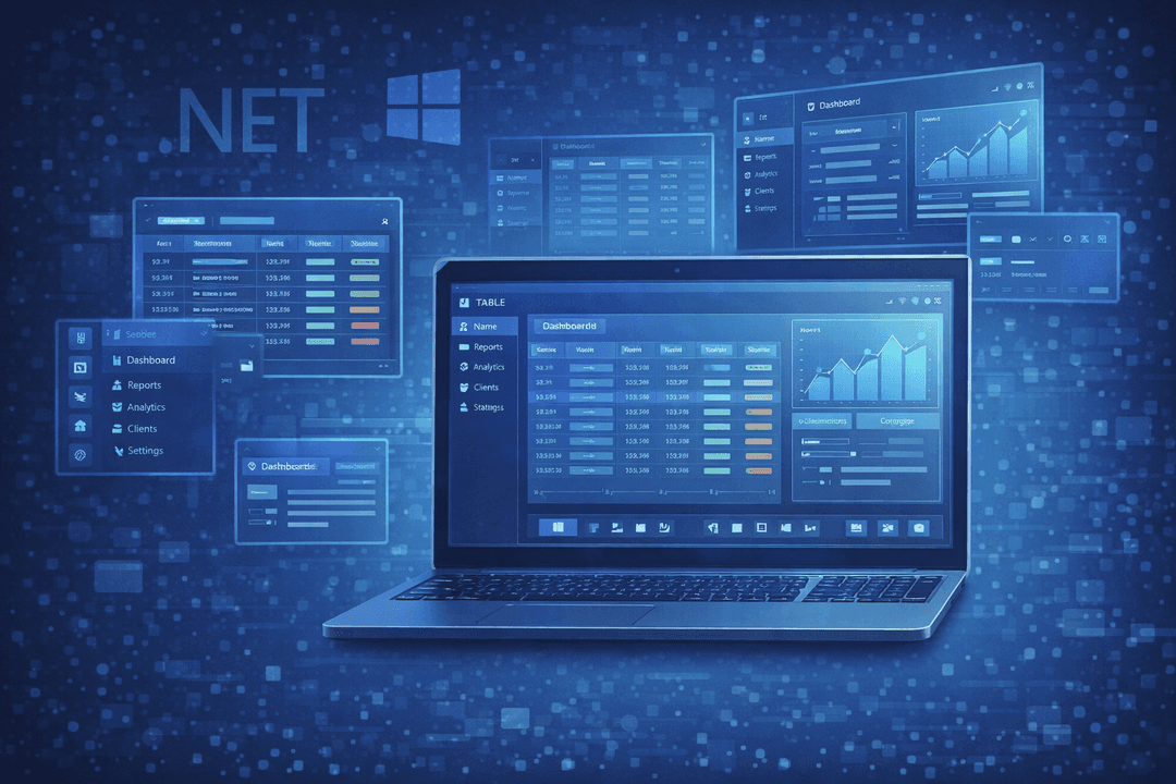 WPF Desktop App Development illustration